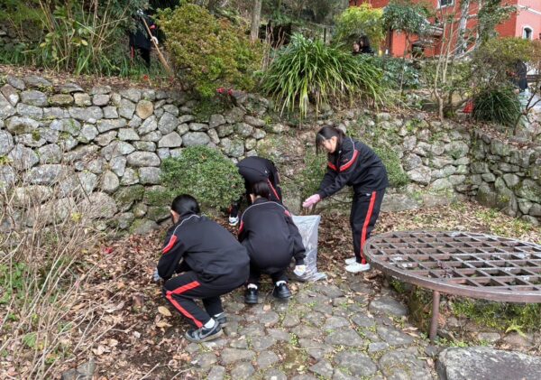 第141回文化財清掃を実施しました