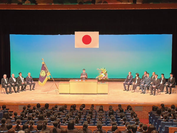 年間行事：4月 入学式