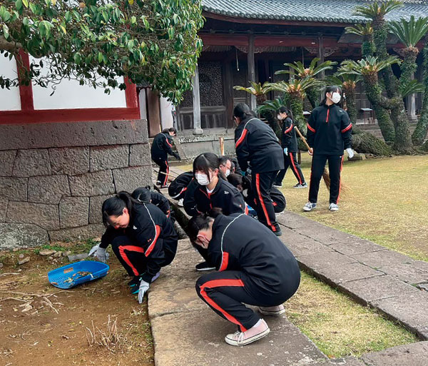 ボランティア活動：興福寺