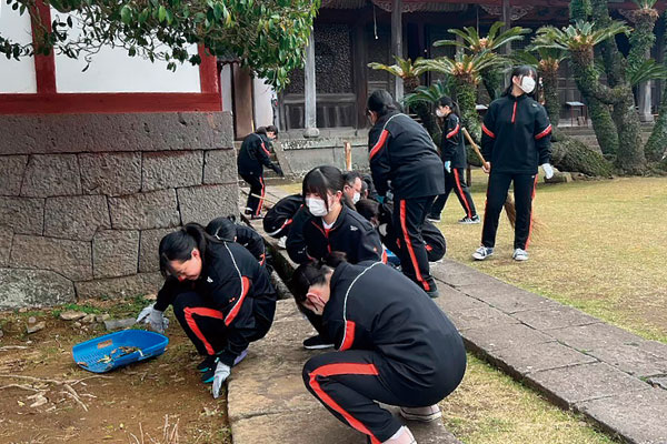 ボランティア活動：興福寺