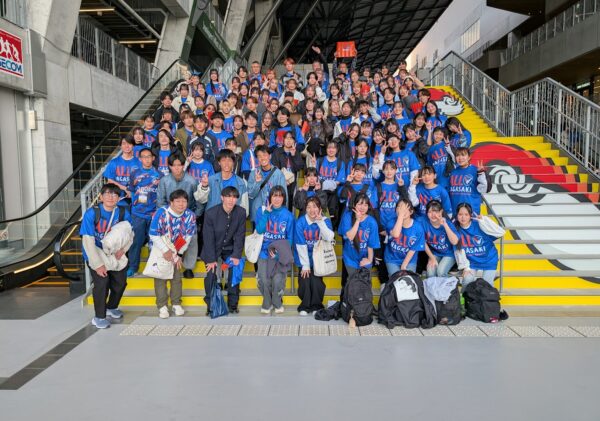 ダンス部がVファーレン長崎ホーム最終戦のアトラクションに参加しました！